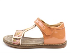 Bisgaard sandals rose flowers with velcro